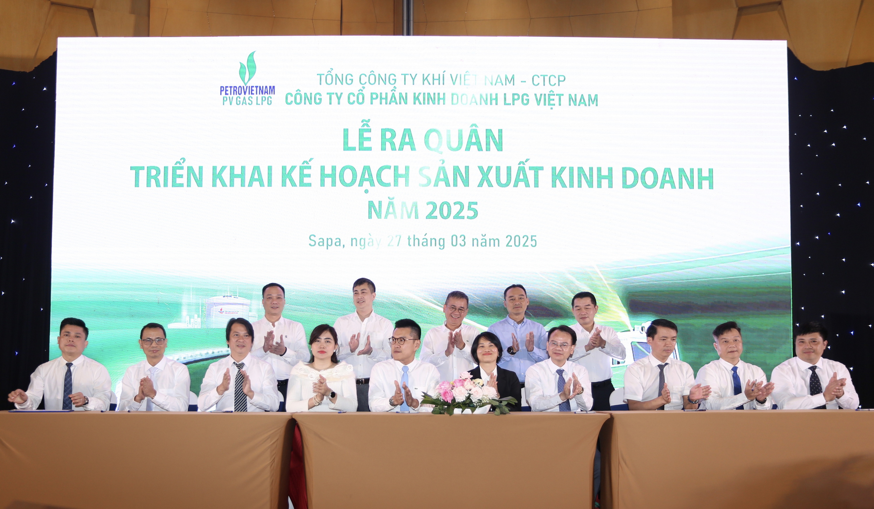 PV GAS LPG phát động phong trào lao động “Khởi đầu mới, quyết tâm mới”