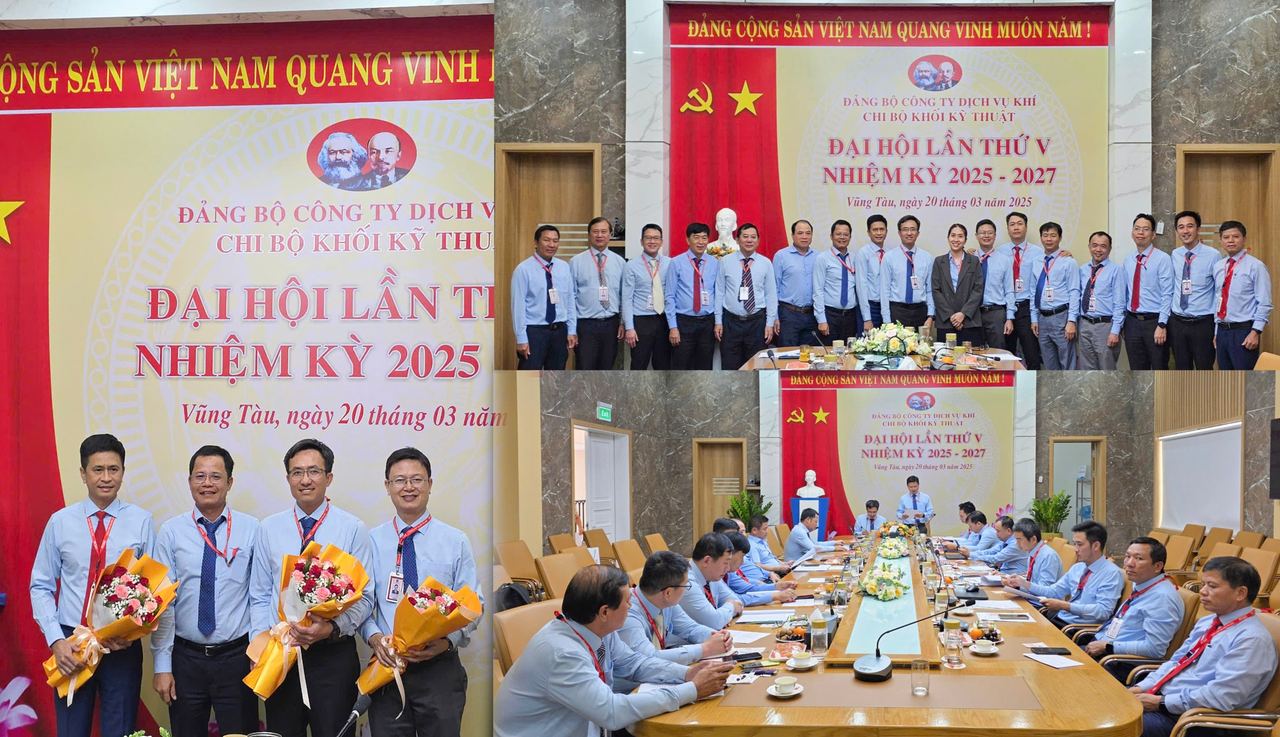 PV GAS SERVICES holds Subsidiary Party Cell Congresses for 2025-2027 PV GAS SERVICES holds Subsidiary Party Cell Congresses for 2025-2027