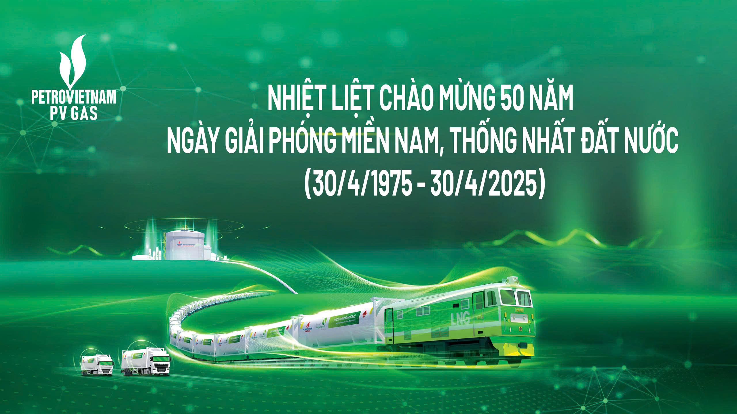 PV GAS tự hào kỷ niệm 50 năm Ngày Thống nhất (30/4/1975 – 30/4/2025)