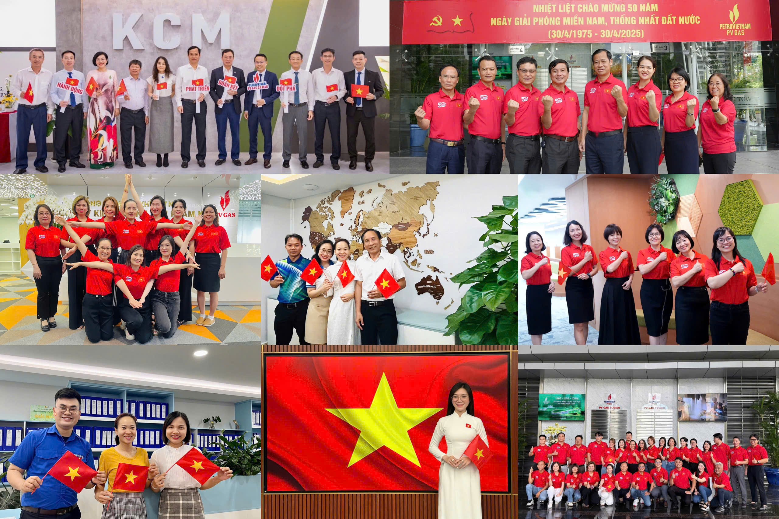 PV GAS tự hào kỷ niệm 50 năm Ngày Thống nhất (30/4/1975 – 30/4/2025)