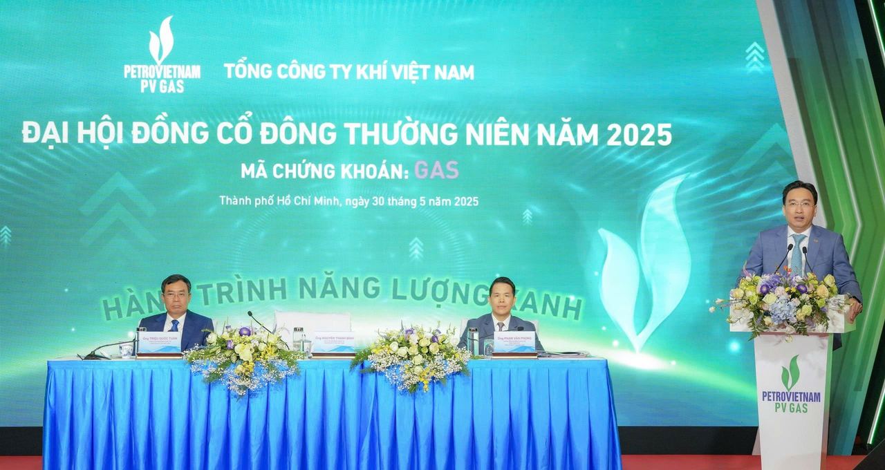 Đại hội đồng cổ đông thường niên năm 2025: công bố kết quả kinh doanh ngoạn mục, cổ đông đặt trọn niềm tin cho lộ trình phát triển bền vững của PV GAS