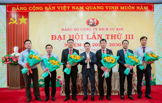 PV GAS SERVICES tổ chức thành công Đại hội Đảng bộ lần thứ III, nhiệm kỳ 2025-2030