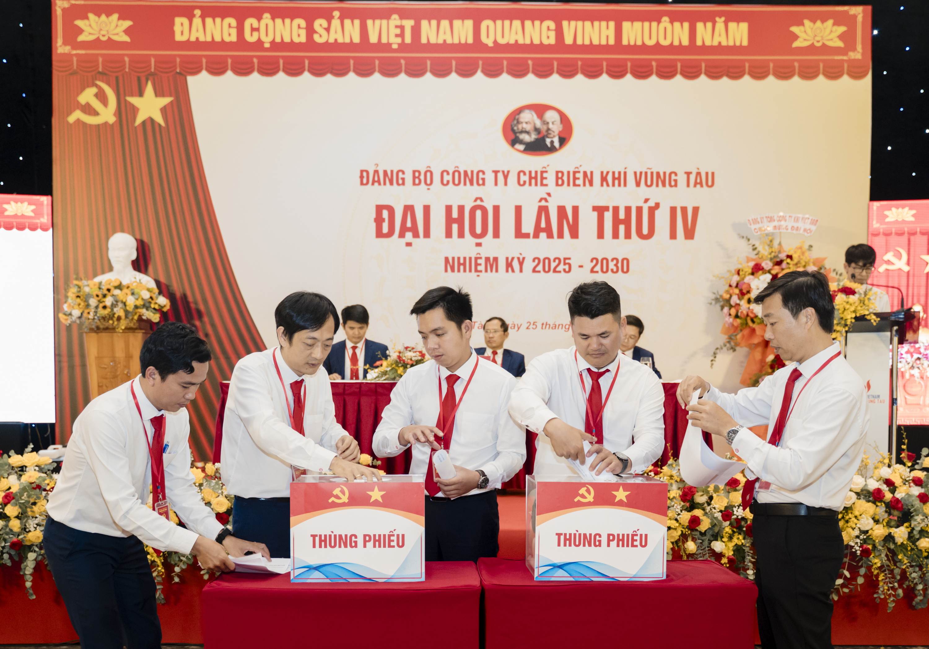 Đại hội Đảng bộ PV GAS VUNG TAU lần thứ IV, nhiệm kỳ 2025 – 2030: “Một đội ngũ – Một mục tiêu”