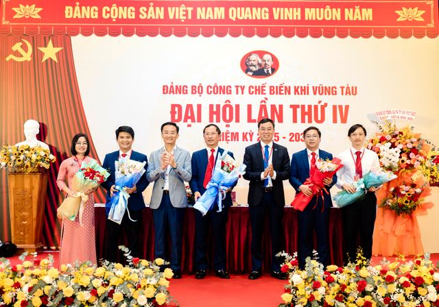 Đại hội Đảng bộ PV GAS VUNG TAU lần thứ IV, nhiệm kỳ 2025 – 2030: “Một đội ngũ – Một mục tiêu”