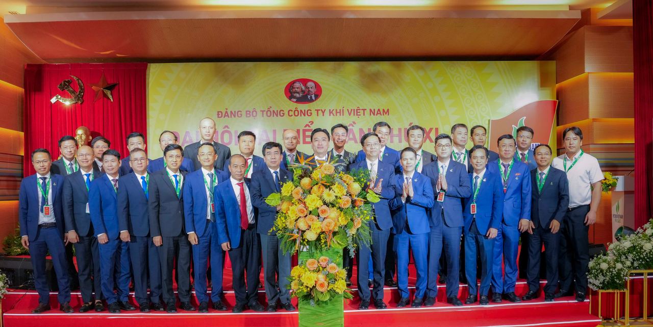 Đại hội Đại biểu Đảng bộ PV GAS lần thứ XI nhiệm kỳ 2025 – 2030: Phát triển PV GAS tiếp tục giữ vững vị thế số 1 trong ngành năng lượng khí Việt Nam