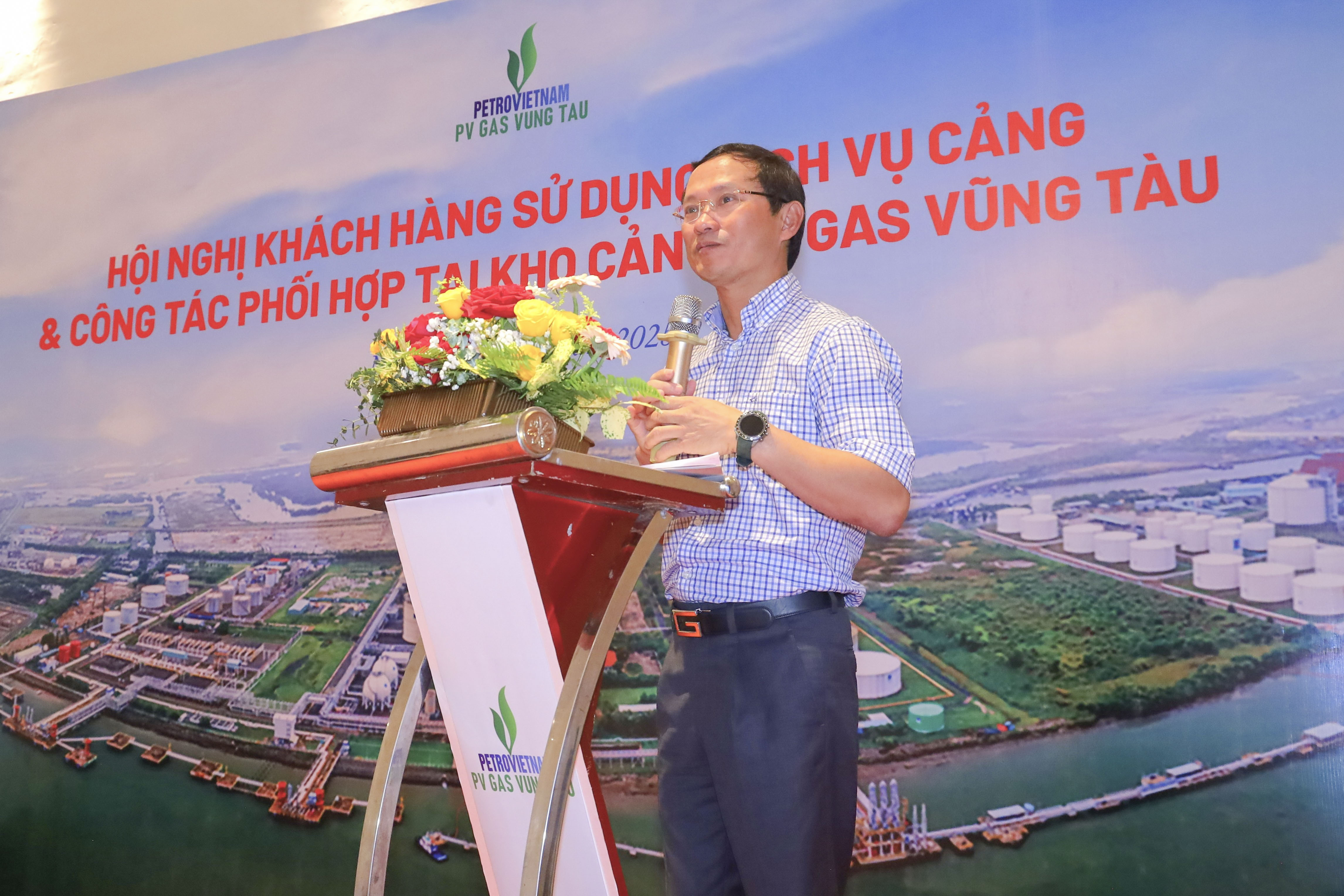 PV GAS VUNG TAU tổ chức Hội nghị Khách hàng sử dụng Dịch vụ Cảng và Công tác phối hợp tại kho cảng PV GAS VUNG TAU năm 2025