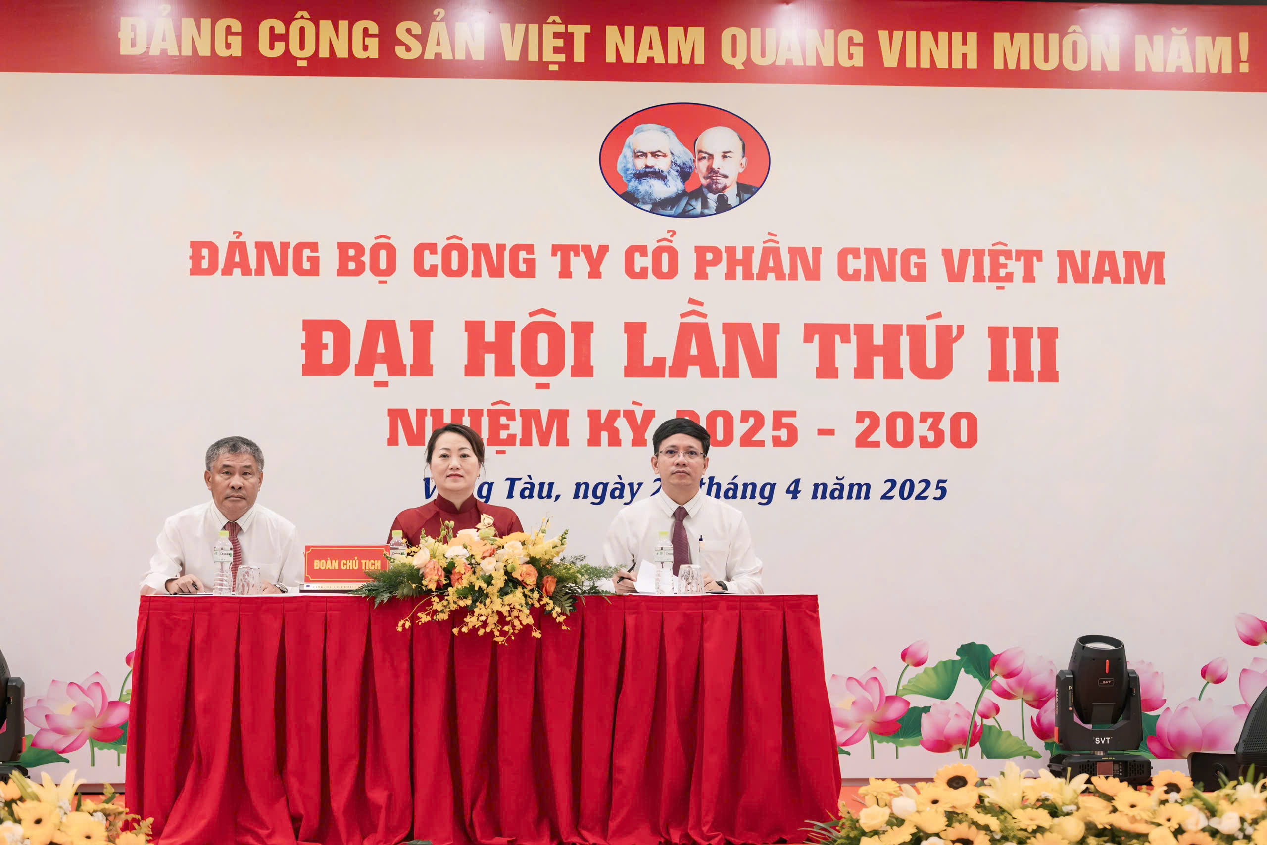 PV GAS CNG tổ chức thành công Đại hội Đảng bộ Công ty khóa III, nhiệm kỳ 2025 – 2030