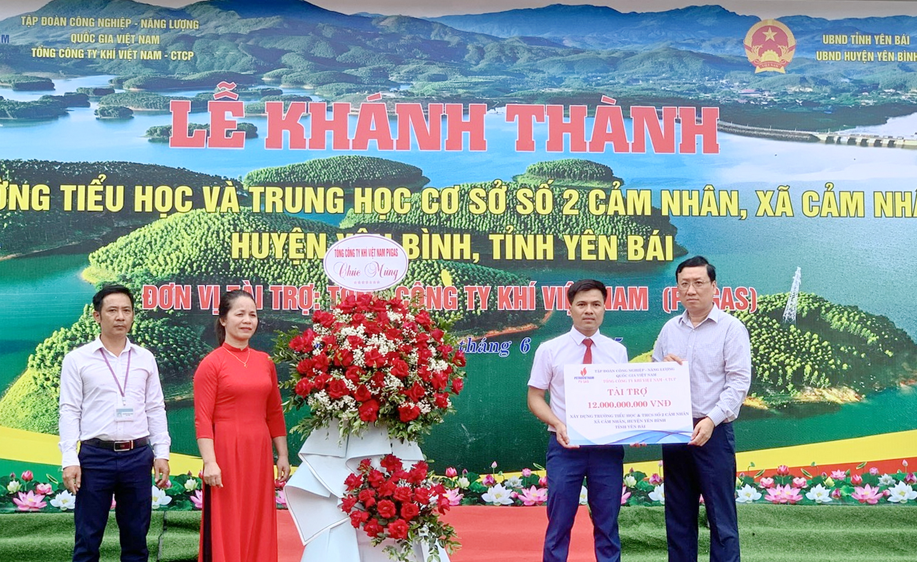 PV GAS sponsors construction of Cam Nhan No.2 Primary and Secondary School in Yen Bai