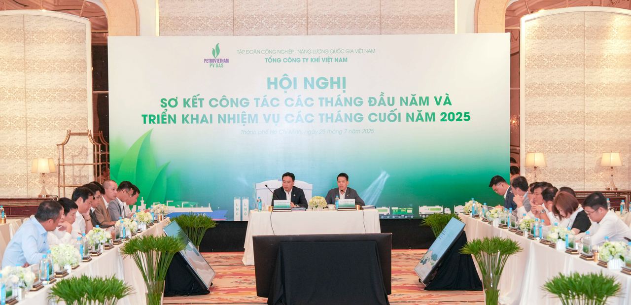 PV GAS duy trì nhịp tăng trưởng trong 7 tháng đầu năm, tiếp tục nỗ lực cho mục tiêu cả năm 2025