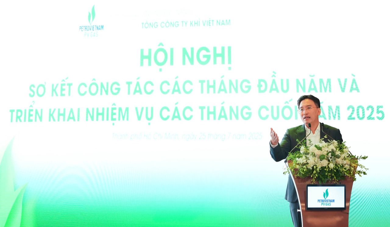PV GAS duy trì nhịp tăng trưởng trong 7 tháng đầu năm, tiếp tục nỗ lực cho mục tiêu cả năm 2025