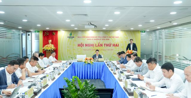 Ban Chấp hành Đảng bộ PV GAS tổ chức Hội nghị lần thứ hai, nhiệm kỳ 2025 - 2030