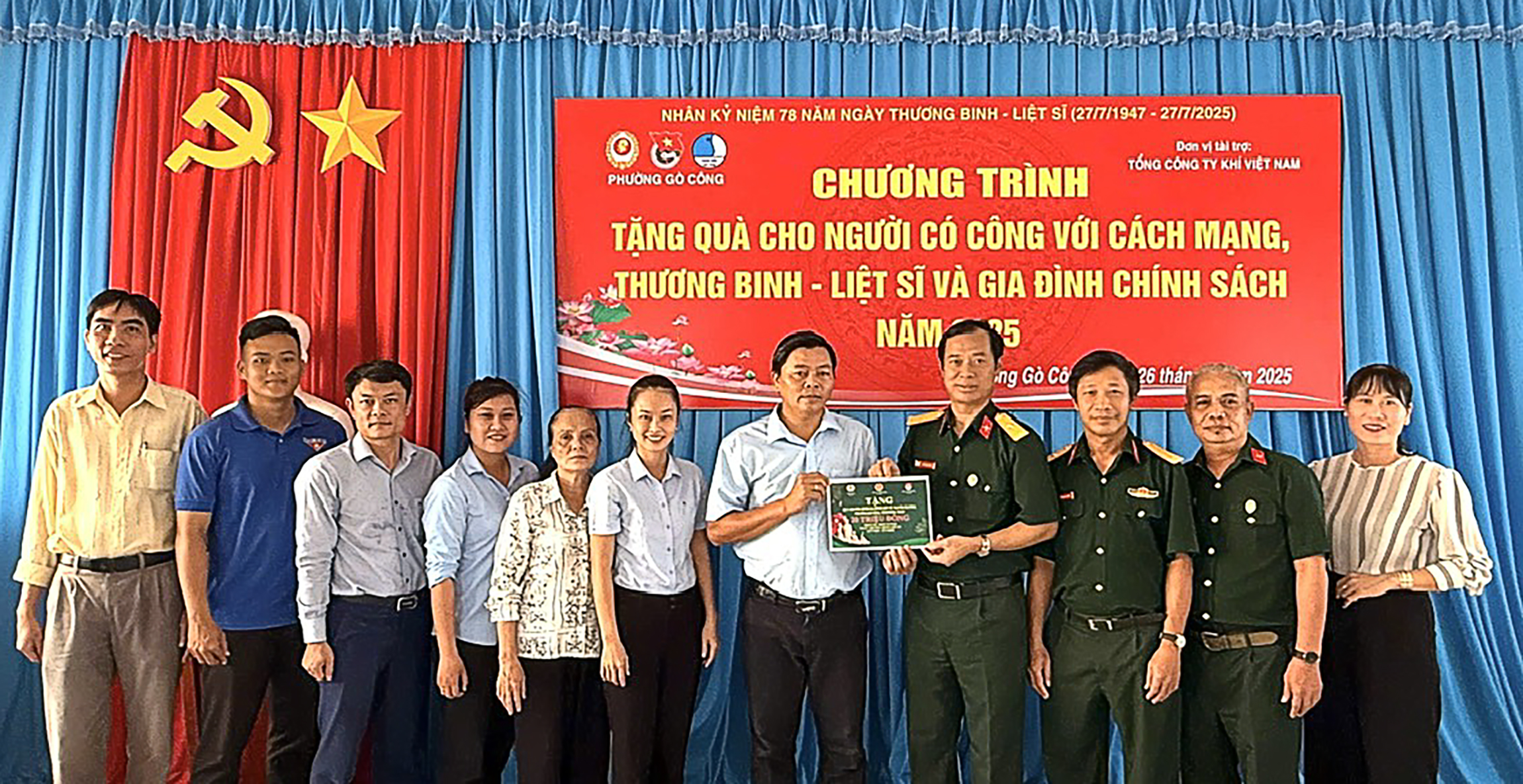 PV GAS tri ân Ngày Thương binh – Liệt sĩ 27/7: Hành động thiết thực, nghĩa tình sâu nặng
