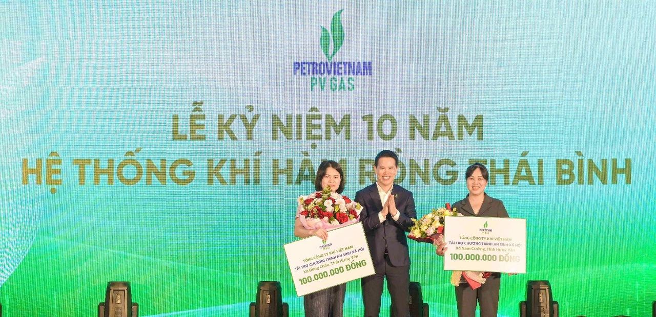 PV GAS kỷ niệm 10 năm vận hành hệ thống khí Hàm Rồng – Thái Bình