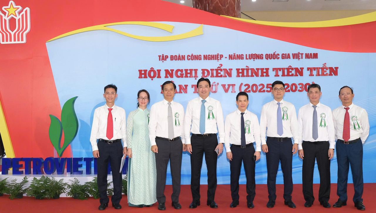 PV GAS nhận vinh danh Điển hình tiên tiến của Tập đoàn Công nghiệp - Năng lượng Quốc gia Việt Nam