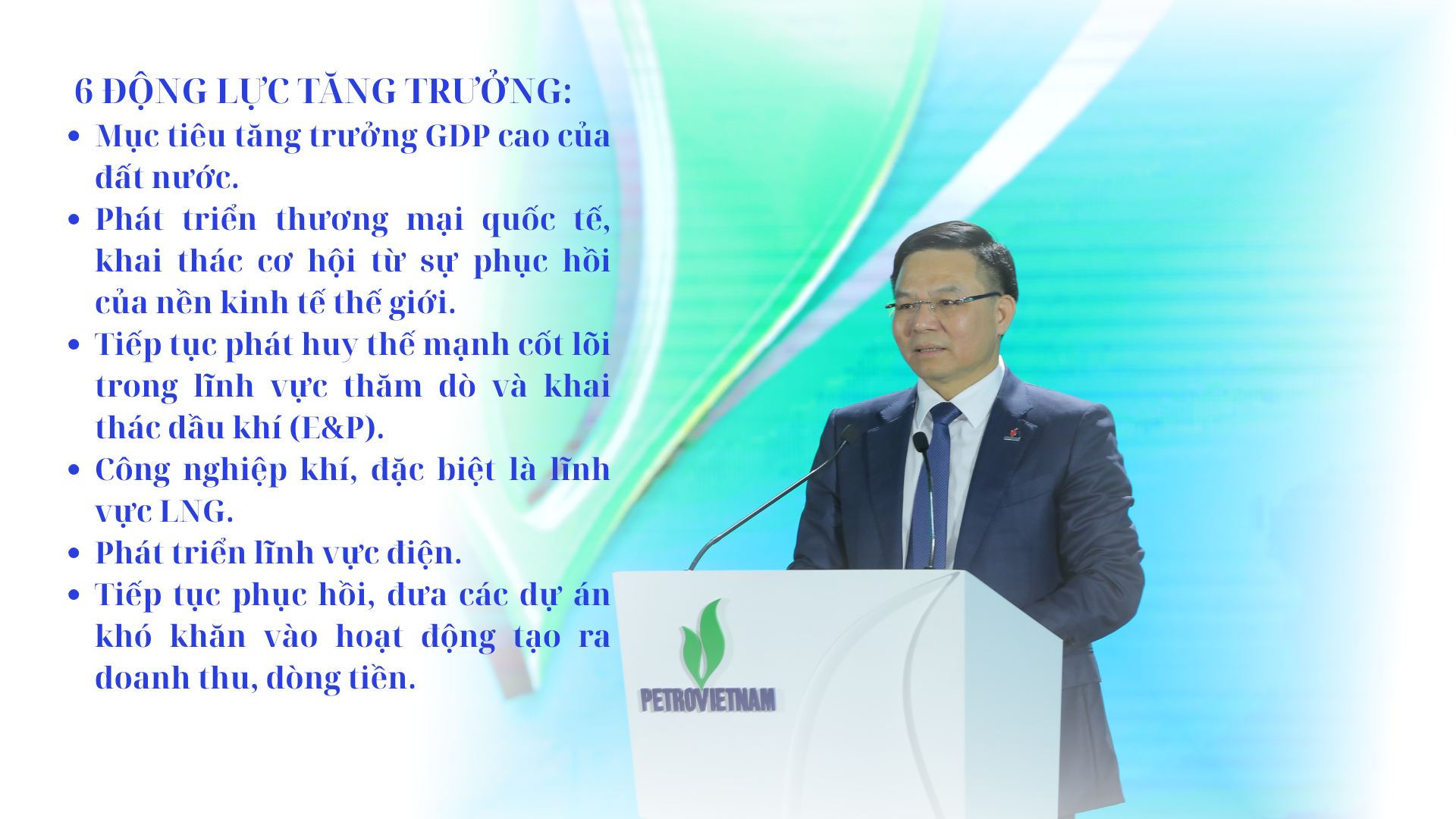 Petrovietnam: Những bước đi mạnh mẽ hiện thực hóa "bước chuyển kỷ nguyên" Petrovietnam: Những bước đi mạnh mẽ hiện thực hóa "bước chuyển kỷ nguyên"