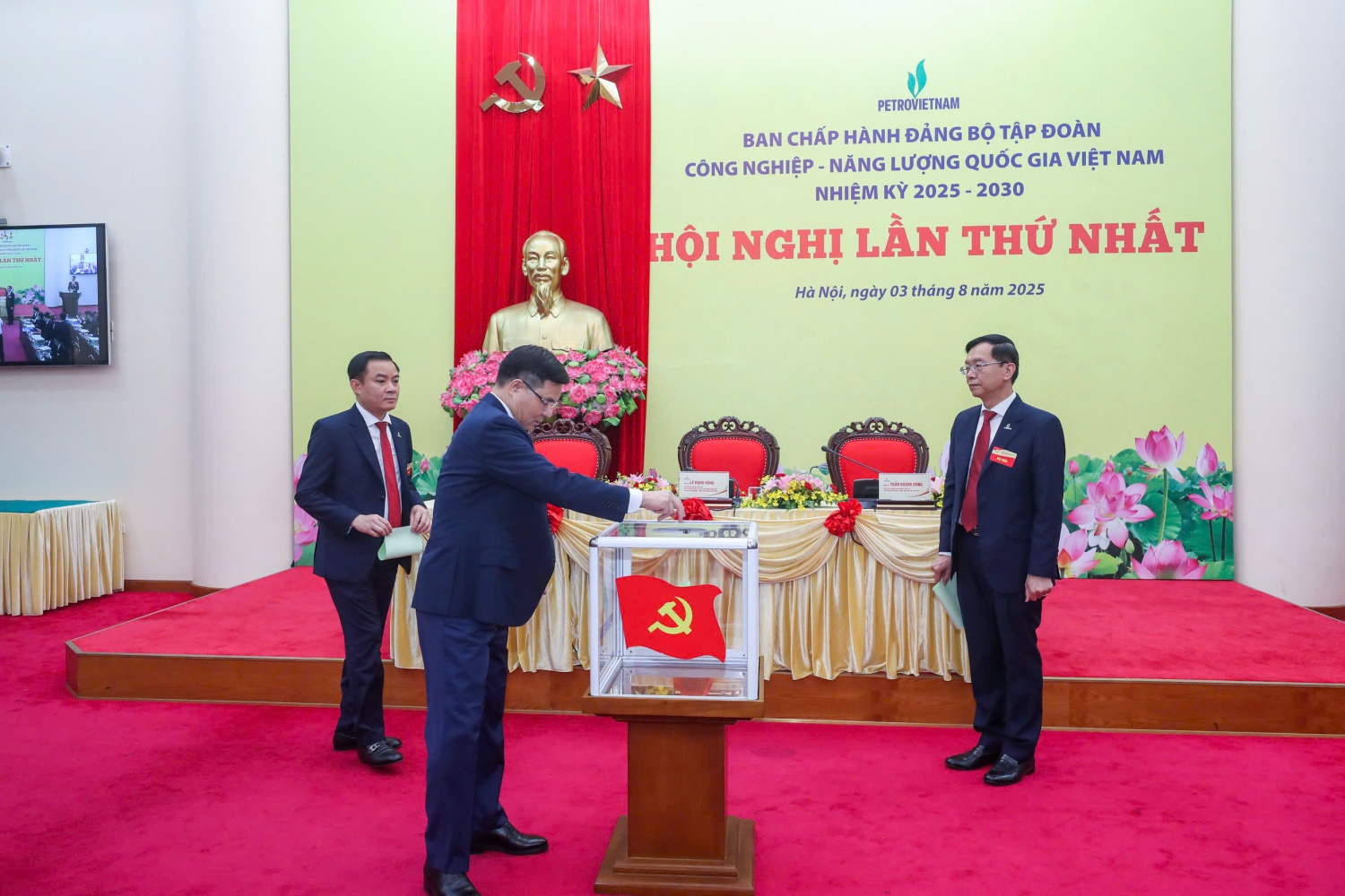 Hội nghị Ban Chấp hành Đảng bộ Petrovietnam lần thứ I, nhiệm kỳ 2025-2030