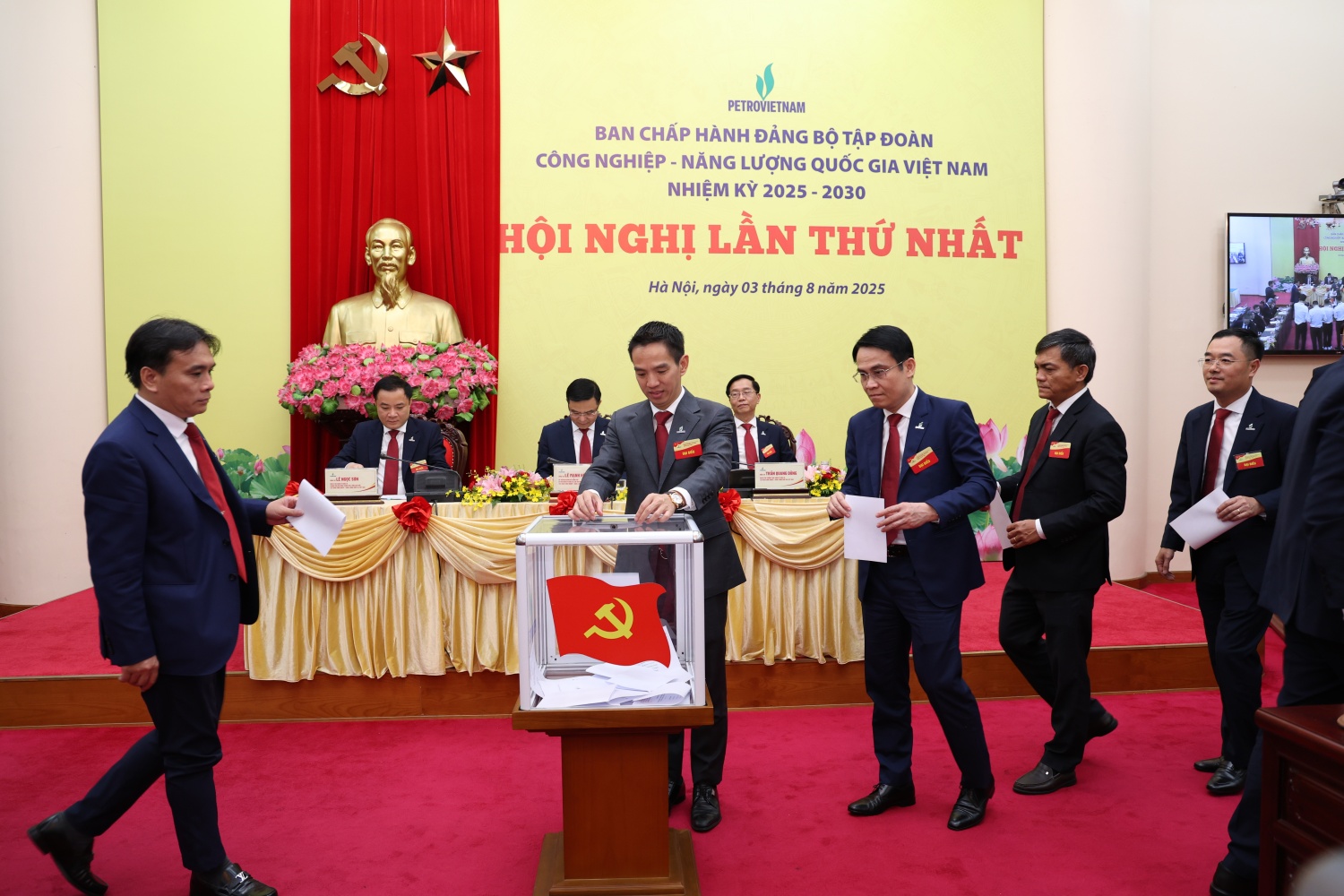 Hội nghị Ban Chấp hành Đảng bộ Petrovietnam lần thứ I, nhiệm kỳ 2025-2030