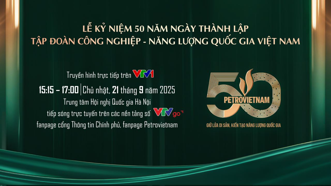 Petrovietnam tổ chức chuỗi sự kiện chào mừng kỷ niệm 50 năm thành lập