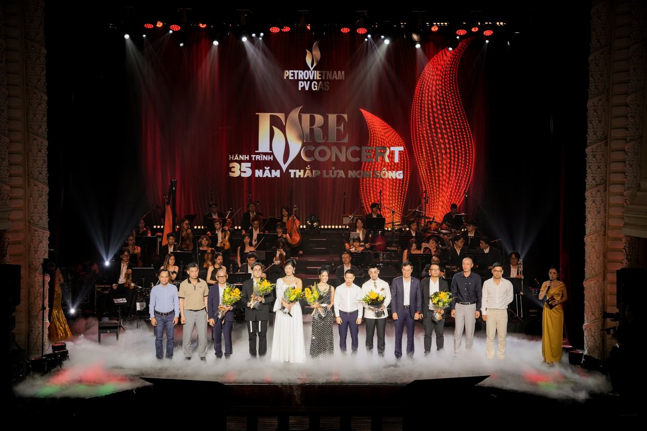 Fire Concert – Ngọn lửa nghệ thuật của PV GAS