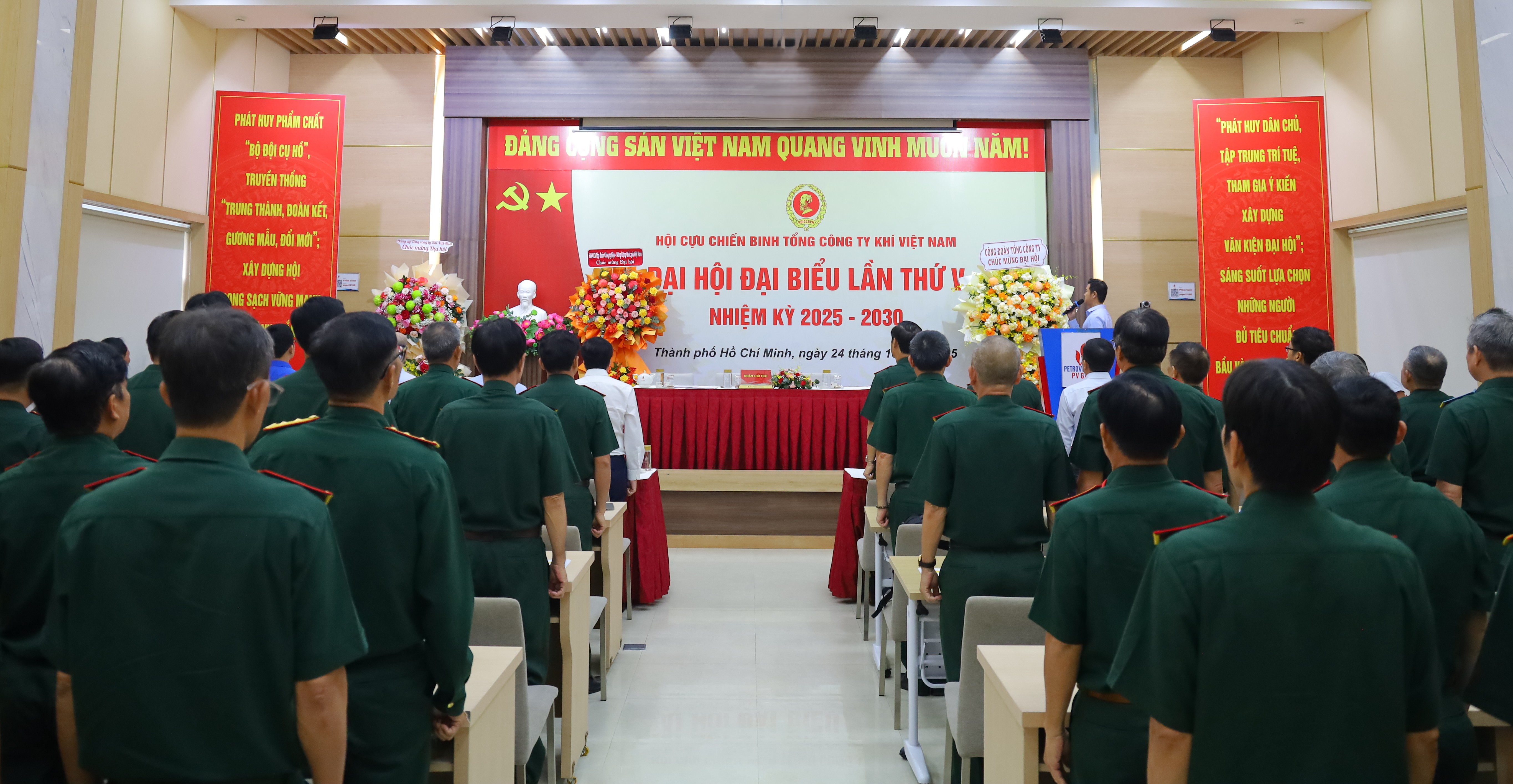 Hội Cựu chiến binh PV GAS tổ chức thành công Đại hội lần thứ V: Tiếp nối tinh thần “Bộ đội Cụ Hồ”, đồng hành cùng phát triển bền vững