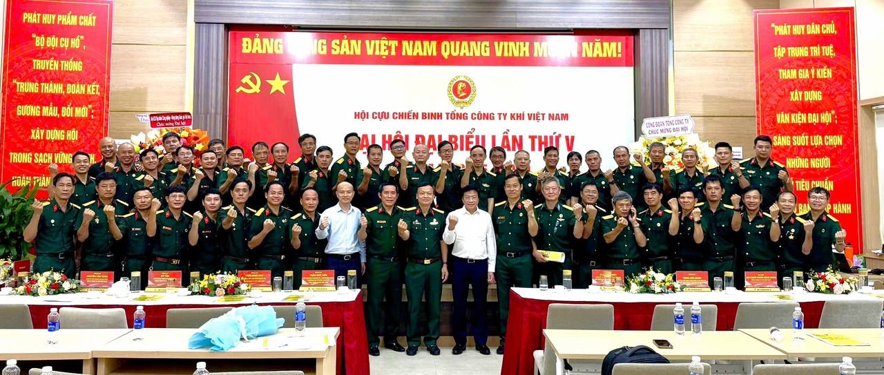Hội Cựu chiến binh PV GAS tổ chức thành công Đại hội lần thứ V: Tiếp nối tinh thần “Bộ đội Cụ Hồ”, đồng hành cùng phát triển bền vững