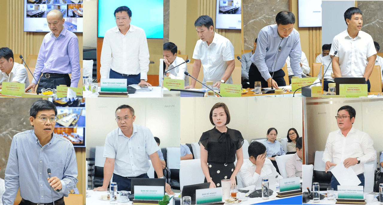 Đồng chí Bí thư Đảng ủy, Chủ tịch Hội đồng Quản trị  PV GAS làm việc với các khối đơn vị của Tổng Công ty: nỗ lực hoàn thành kế hoạch quản trị năm 2025 và  xác định động lực mới cho giai đoạn tăng tốc