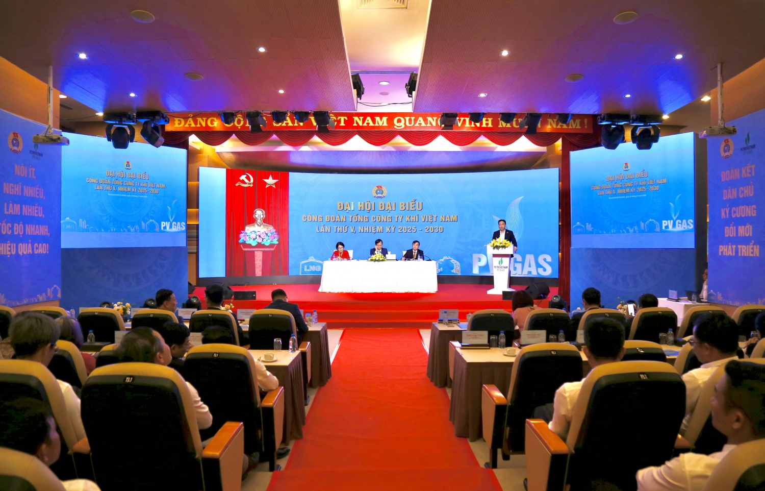 Công đoàn PV GAS nhiệm kỳ 2025 – 2030: Đoàn kết – Dân chủ - Kỷ cương – Đổi mới – Phát triển