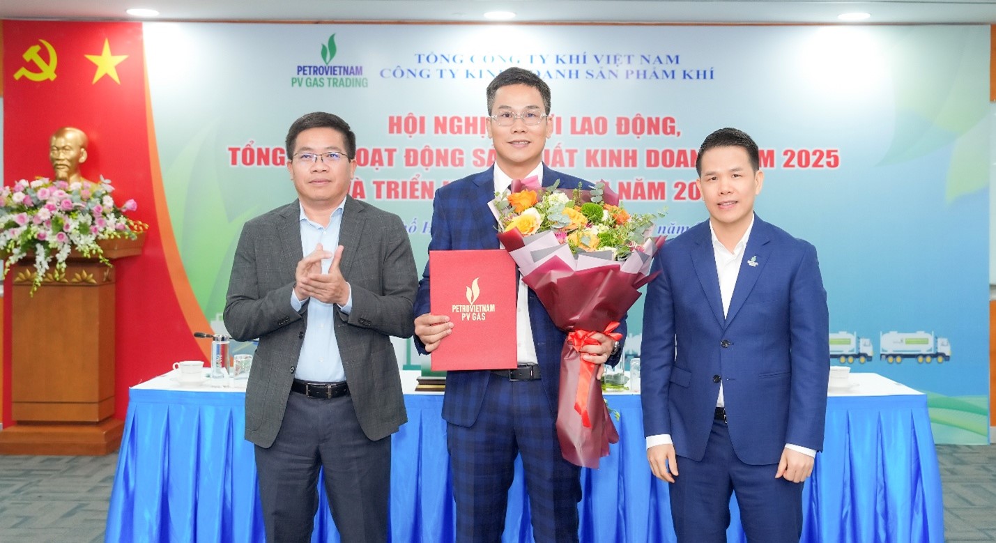 PV GAS TRADING bứt phá mạnh mẽ năm 2025, xác lập kỷ lục sản lượng – doanh thu và khẳng định vai trò hạt nhân trong chuỗi kinh doanh khí