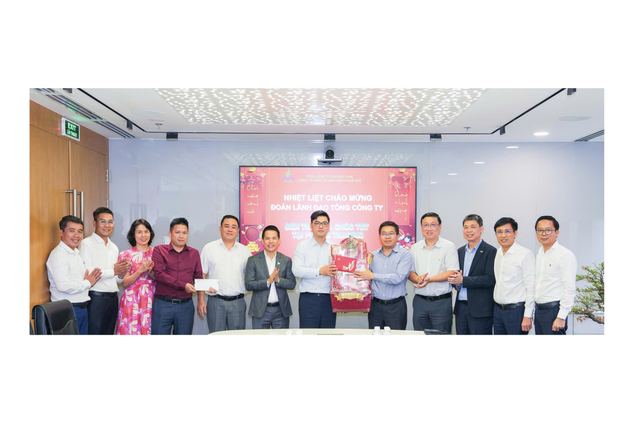 Lãnh đạo PV GAS thăm, chúc Tết các đơn vị nhân dịp Tết Bính Ngọ 2026