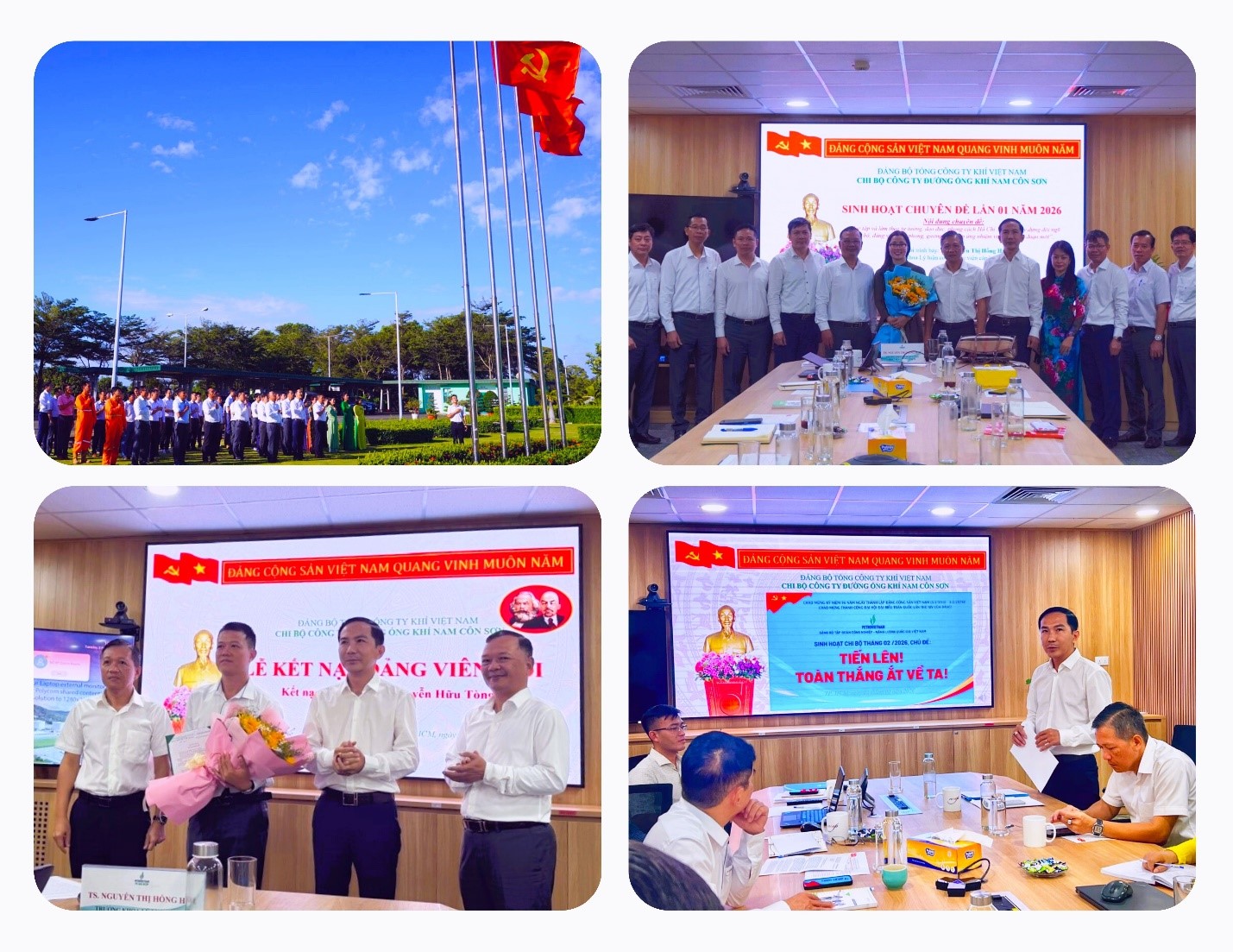 Chi bộ NCSP tổ chức sinh hoạt chuyên đề và các hoạt động chào mừng 96 năm Ngày thành lập Đảng (03/02/1930 - 03/02/2026)