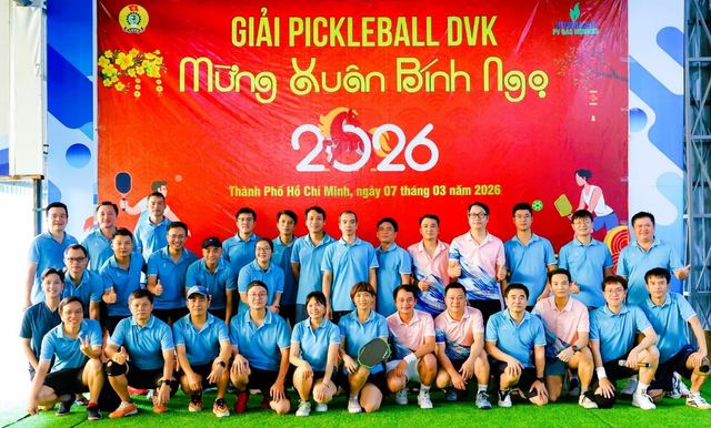 Phát huy nội lực người lao động PV GAS qua chuỗi hoạt động thể thao năm 2026