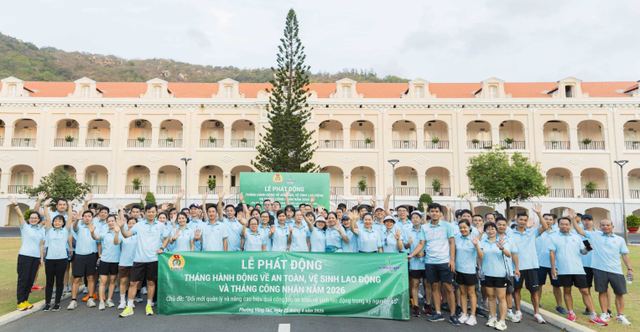PV GAS phát động Tháng hành động về ATVSLĐ và Tháng Công nhân năm 2026
