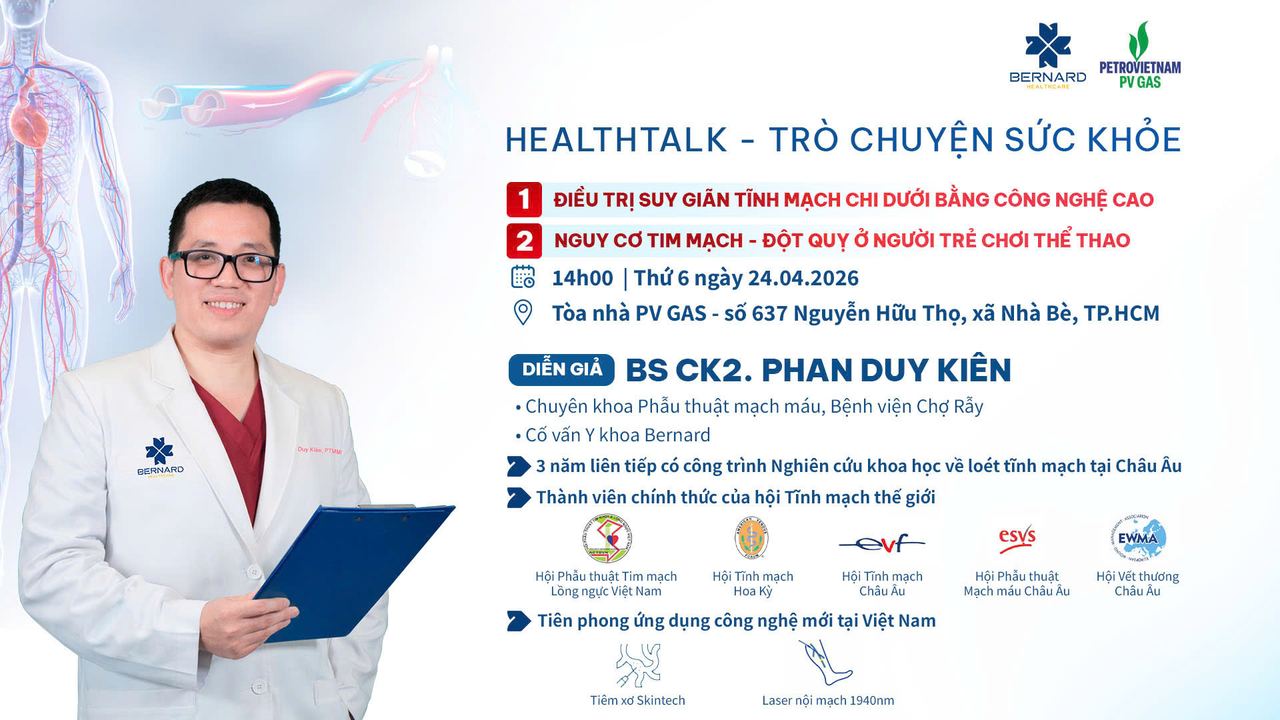 PV GAS tổ chức chương trình tư vấn sức khỏe: Tăng cường chăm sóc toàn diện tĩnh mạch và tim mạch