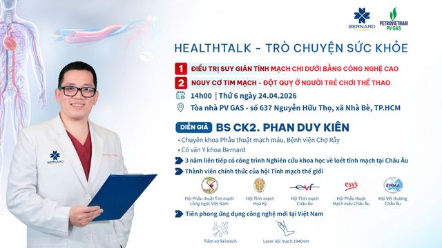 PV GAS tổ chức chương trình tư vấn sức khỏe: Tăng cường chăm sóc toàn diện tĩnh mạch và tim mạch