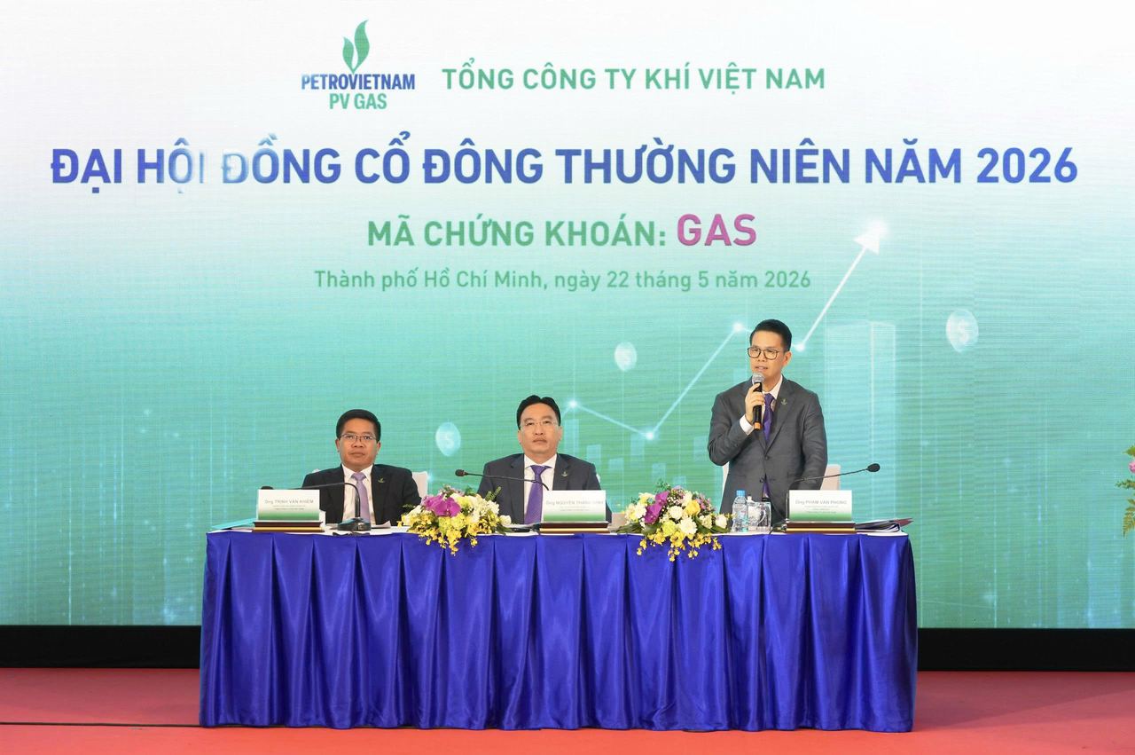 ĐHĐCĐ năm 2026: PV GAS lập kỷ lục doanh thu tương đương 1,1% GDP cả nước, sẵn sàng bước vào chu kỳ tăng trưởng mới