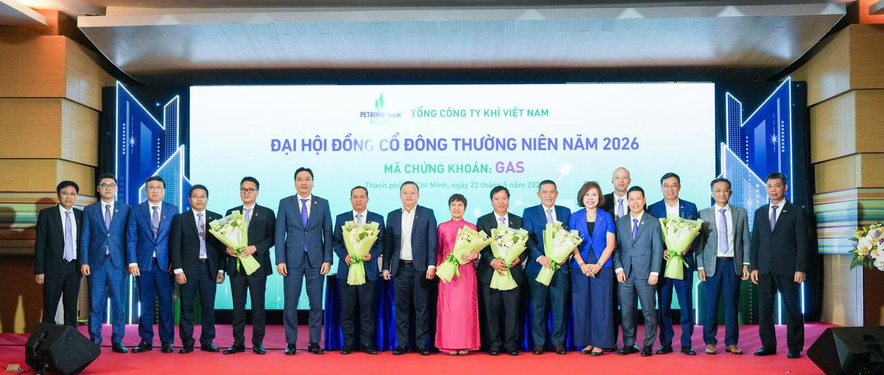 ĐHĐCĐ năm 2026: PV GAS lập kỷ lục doanh thu tương đương 1,1% GDP cả nước, sẵn sàng bước vào chu kỳ tăng trưởng mới