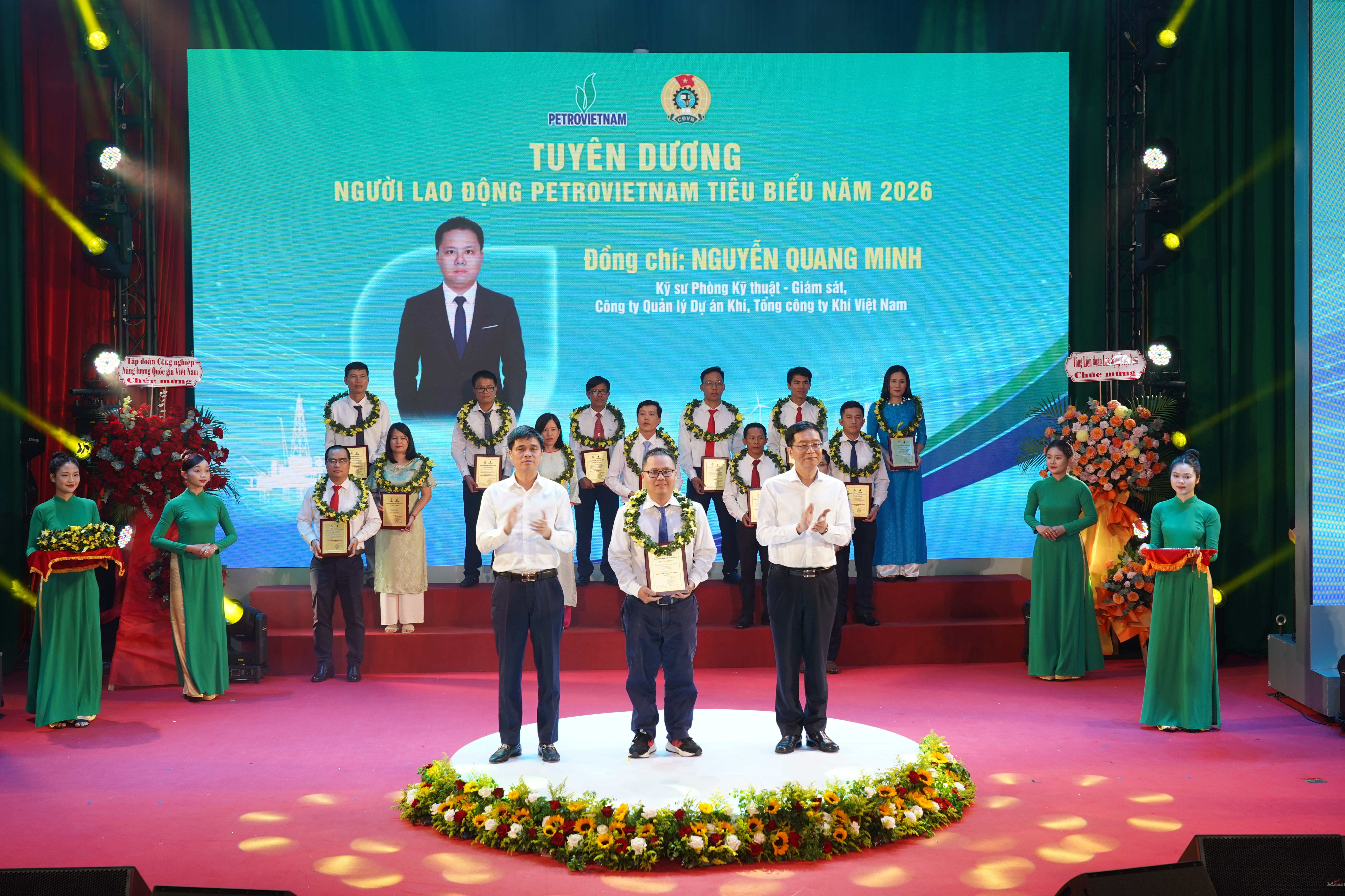 05 kỹ sư của PV GAS được vinh danh “Người lao động Petrovietnam tiêu biểu” năm 2026