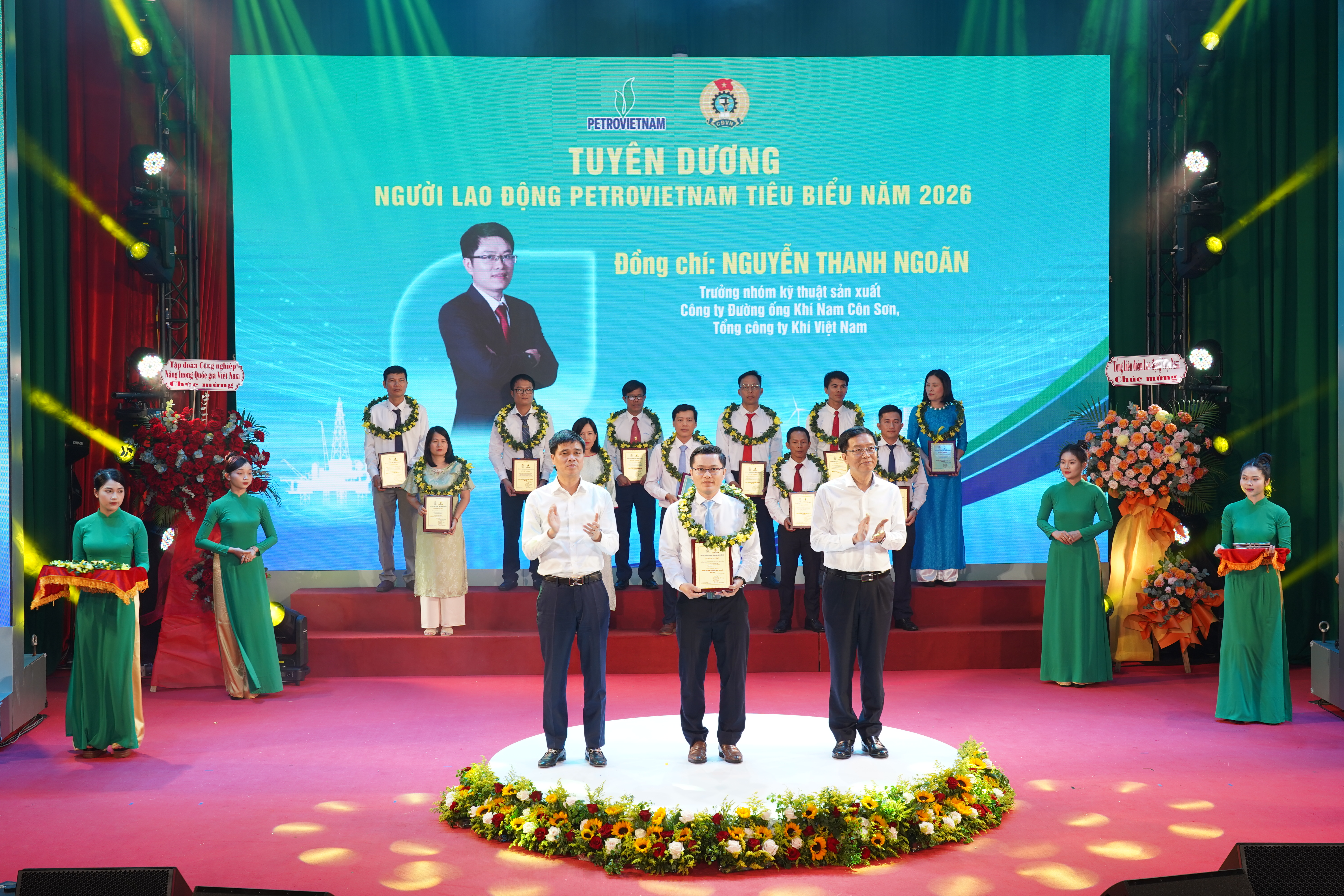 05 kỹ sư của PV GAS được vinh danh “Người lao động Petrovietnam tiêu biểu” năm 2026