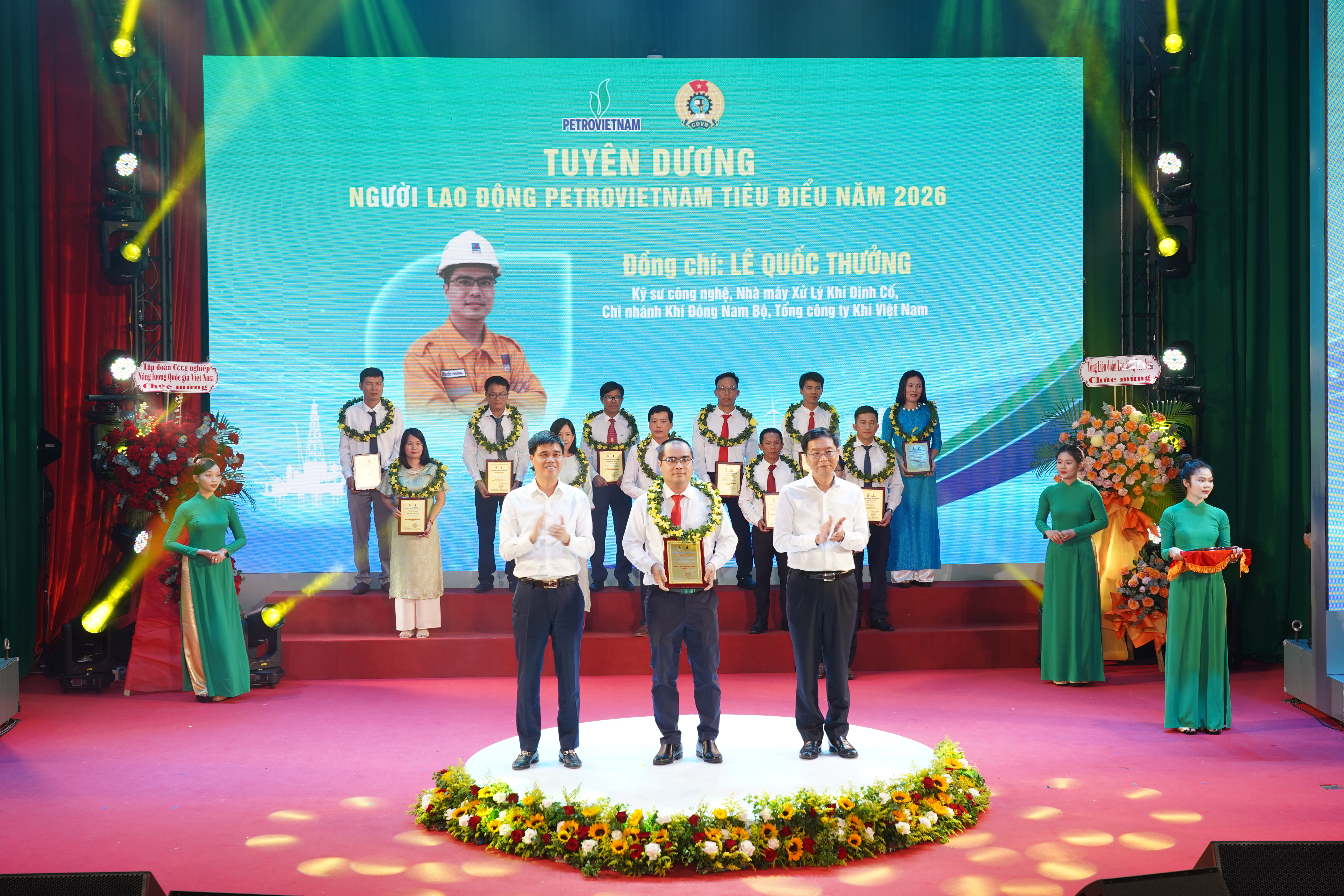 05 kỹ sư của PV GAS được vinh danh “Người lao động Petrovietnam tiêu biểu” năm 2026