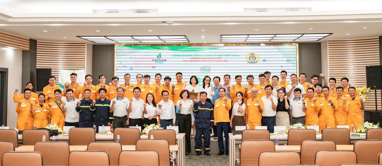 Chi nhánh Khí Tây Nam Bộ tổ chức thành công Hội thi “An toàn vệ sinh viên giỏi năm 2026”