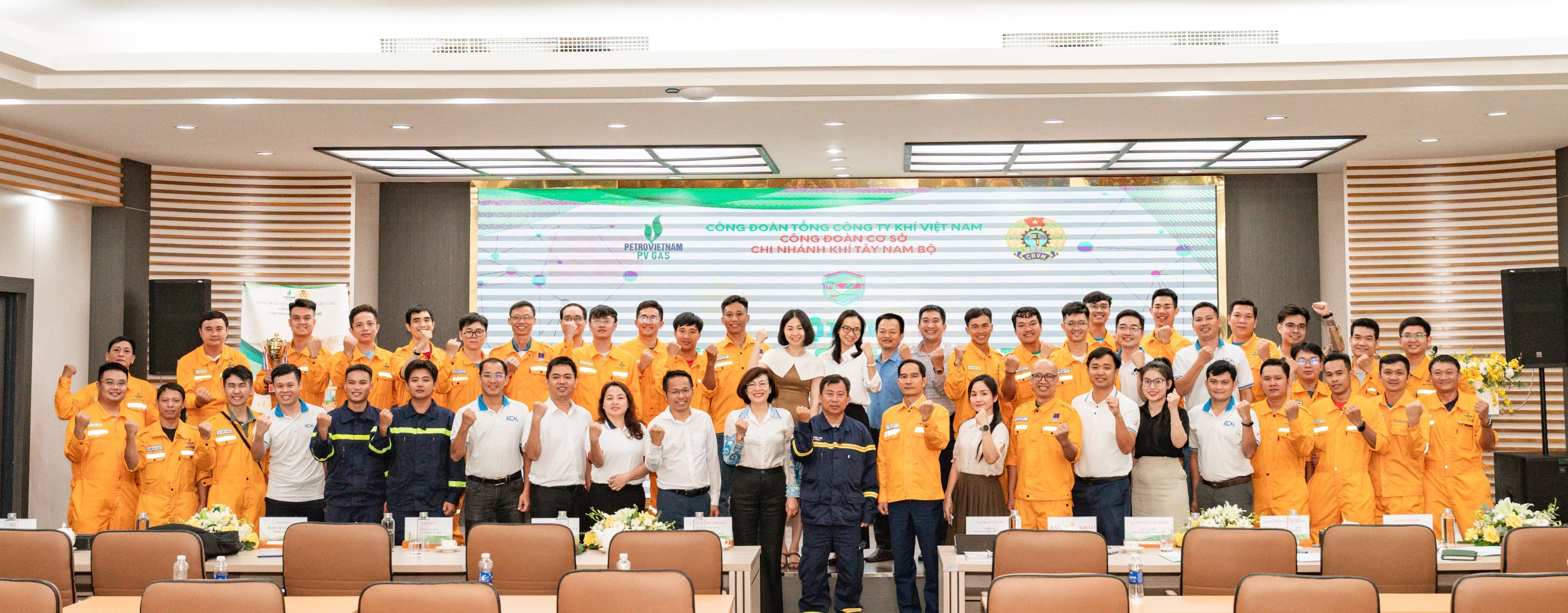 Chi nhánh Khí Tây Nam Bộ tổ chức thành công Hội thi “An toàn vệ sinh viên giỏi năm 2026”