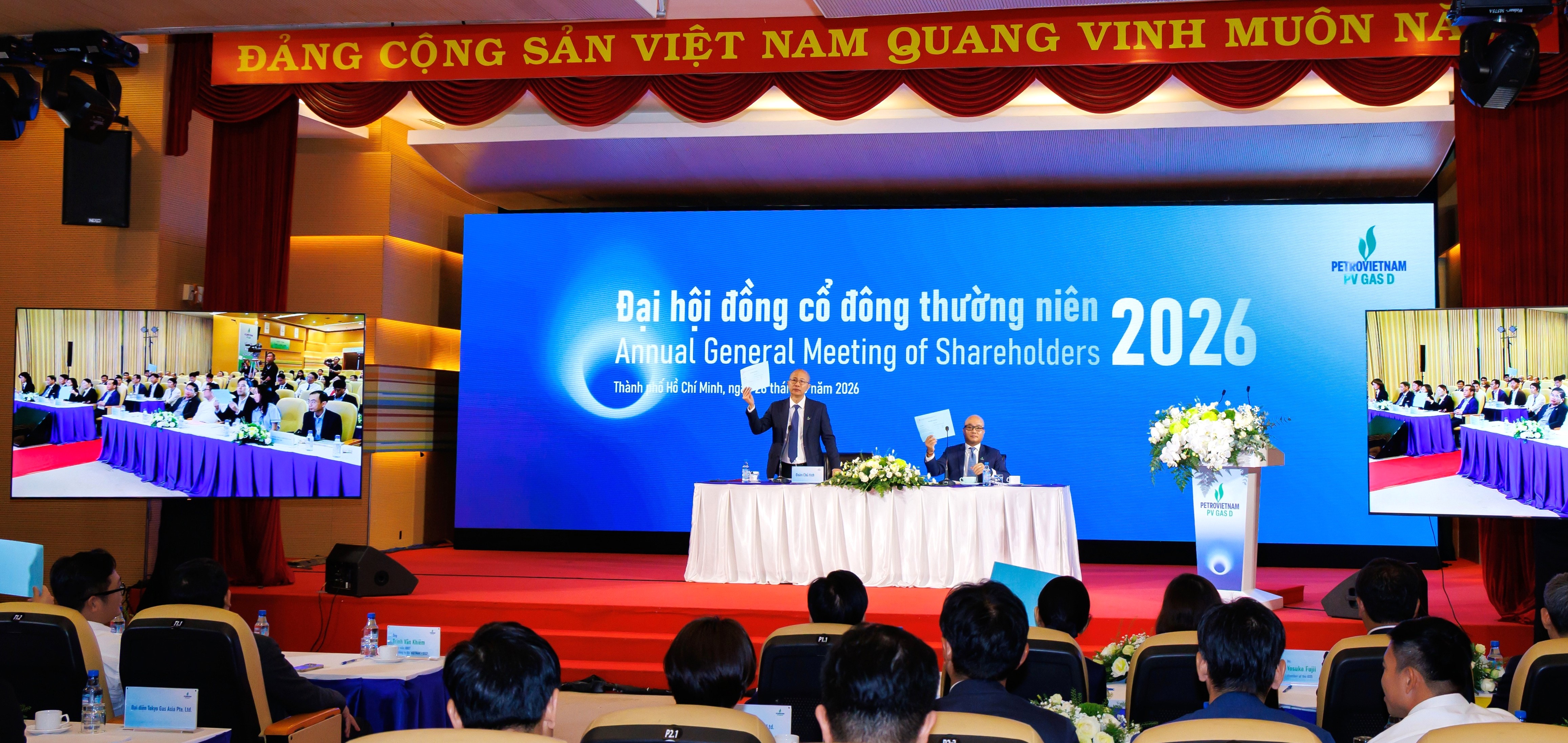 PV GAS D tổ chức thành công Đại hội đồng cổ đông thường niên 2026 PV GAS D tổ chức thành công Đại hội đồng cổ đông thường niên 2026
