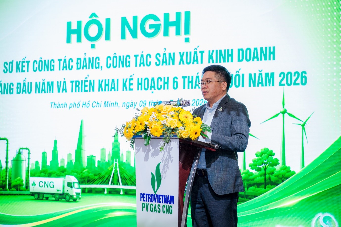PV GAS CNG sơ kết 6 tháng đầu năm 2026, quyết tâm hoàn thành kế hoạch năm