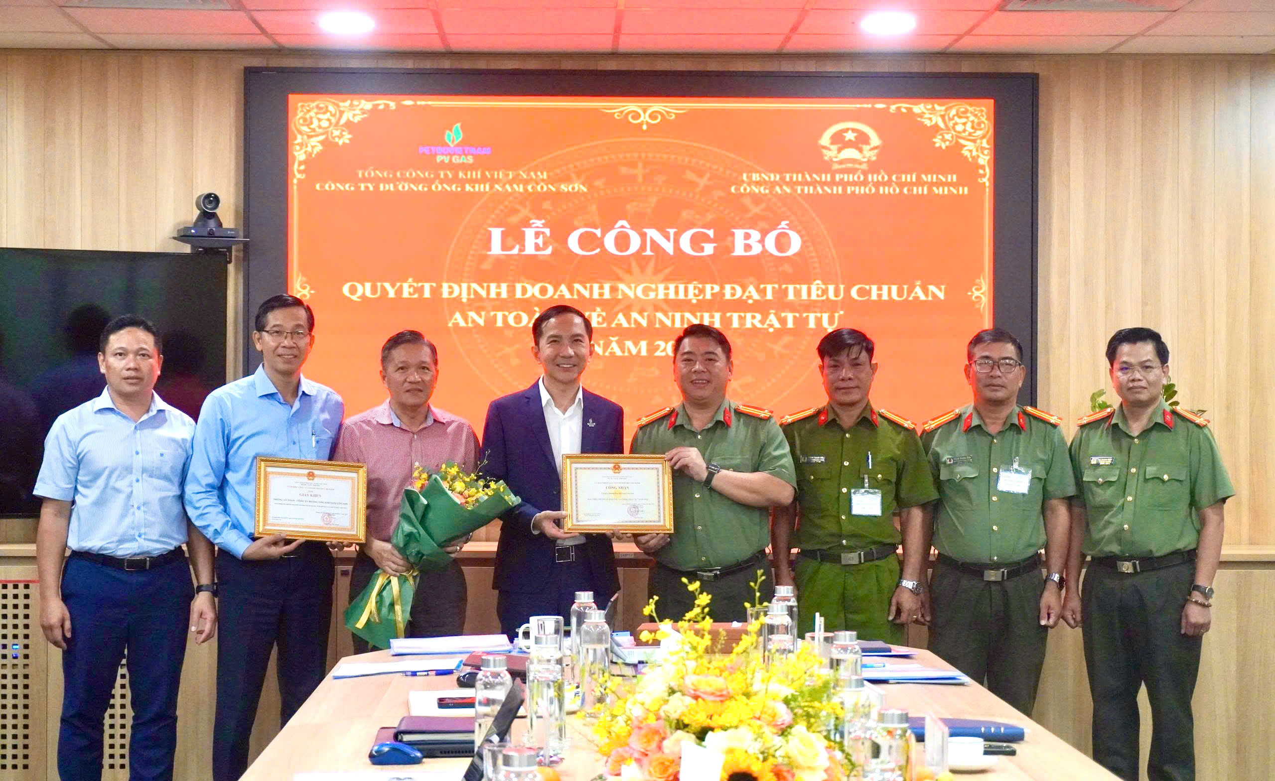 NCSP sơ kết công tác bảo đảm an ninh, an toàn các công trình khí 6 tháng đầu năm 2026