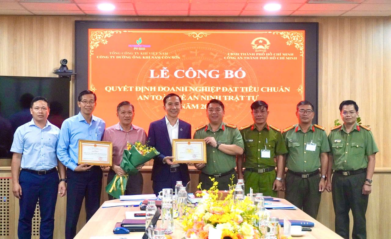 NCSP sơ kết công tác bảo đảm an ninh, an toàn các công trình khí 6 tháng đầu năm 2026