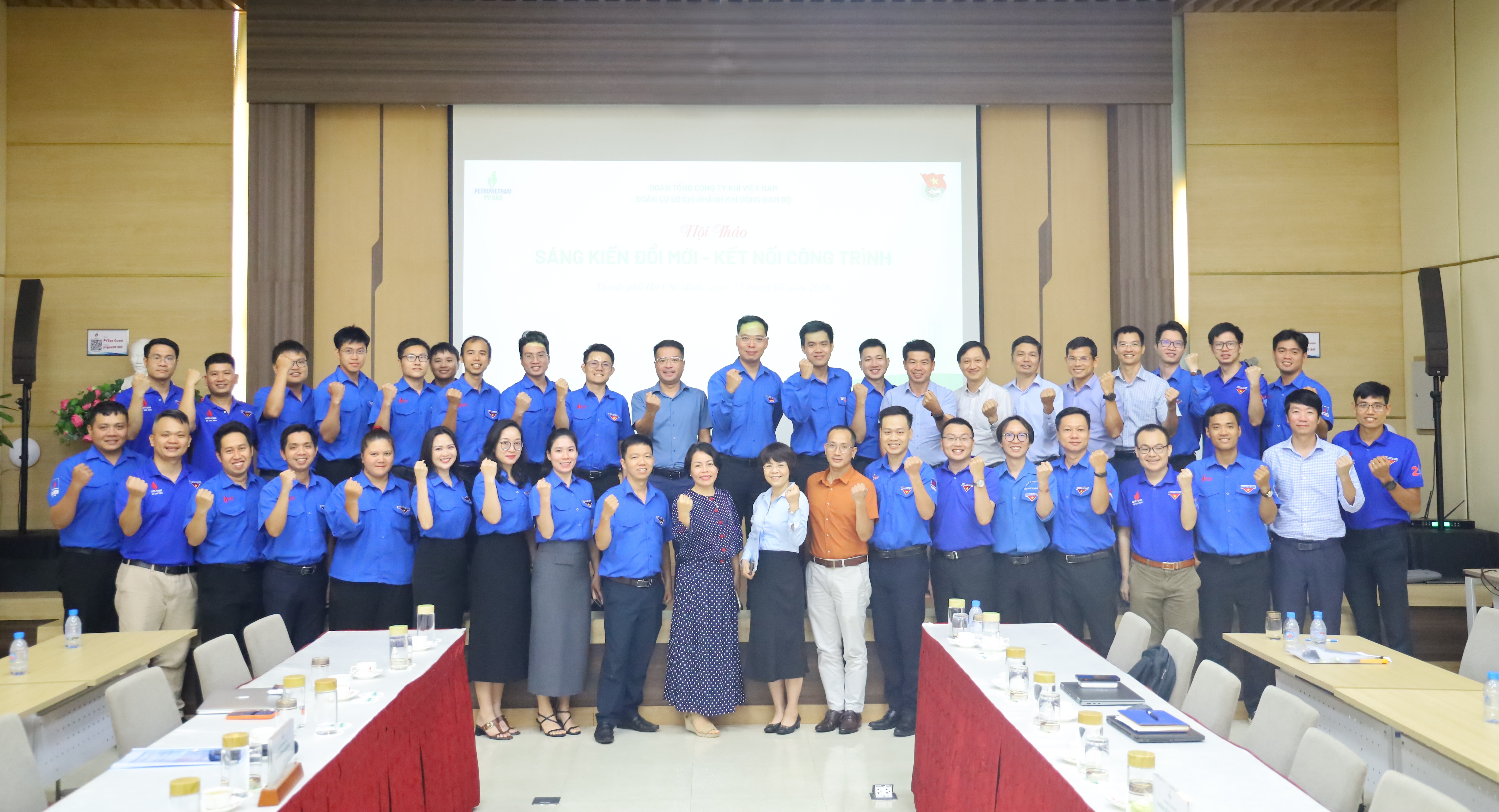 Đoàn cơ sở Chi nhánh Khí Đông Nam Bộ tổ chức Hội thảo “Sáng kiến đổi mới - Kết nối công trình”