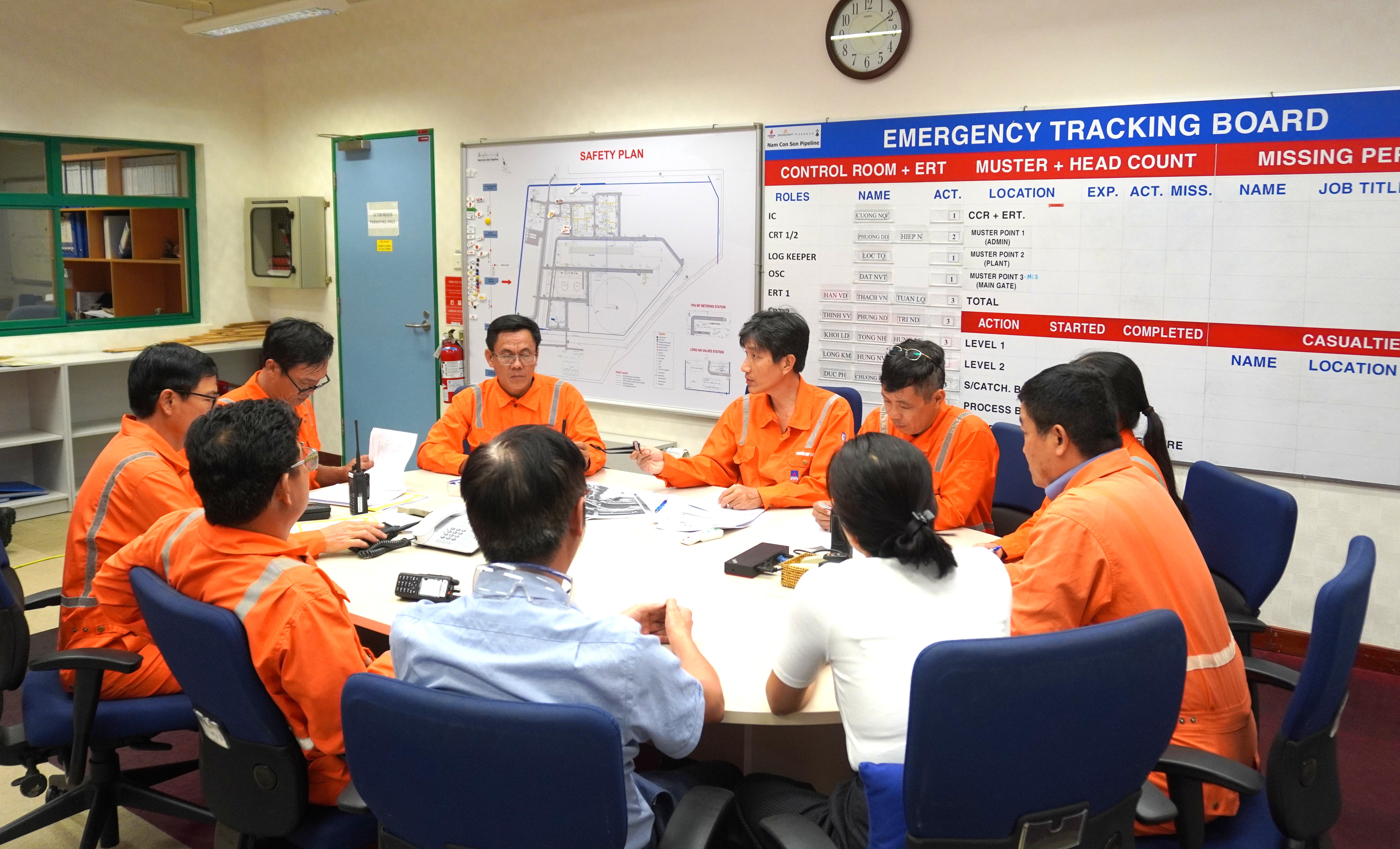 PV GAS tăng cường an ninh, an toàn, bảo đảm vận hành thông suốt dịp Quốc khánh 2/9 PV GAS tăng cường an ninh, an toàn, bảo đảm vận hành thông suốt dịp Quốc khánh 2/9