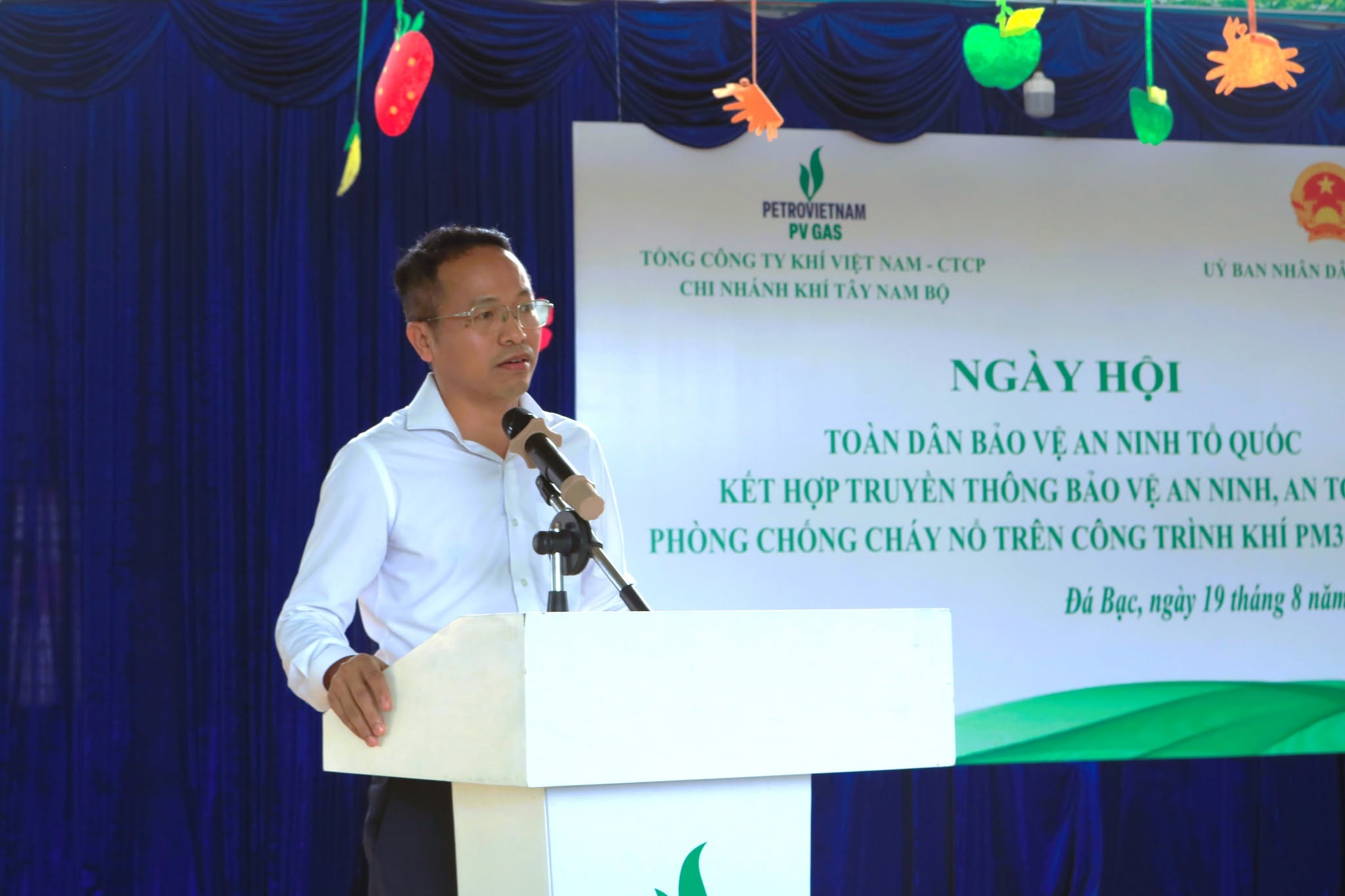 KTN tổ chức Ngày hội Toàn dân bảo vệ an ninh Tổ quốc, bảo vệ công trình khí PM3 – Cà Mau