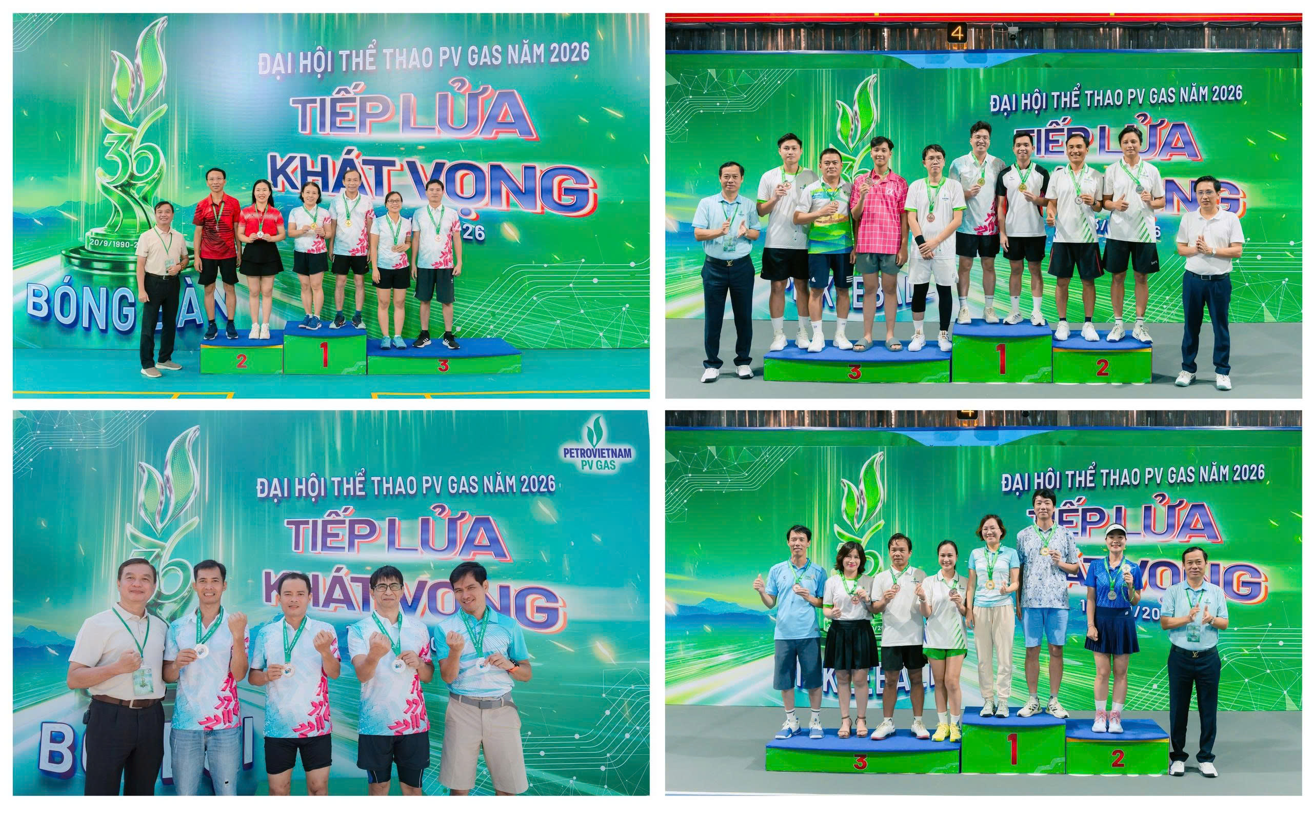 Chi nhánh Khí Đông Nam Bộ: Từ phong trào rèn luyện sức khỏe đến thành tích Nhất toàn đoàn tại Đại hội Thể thao PV GAS năm 2026