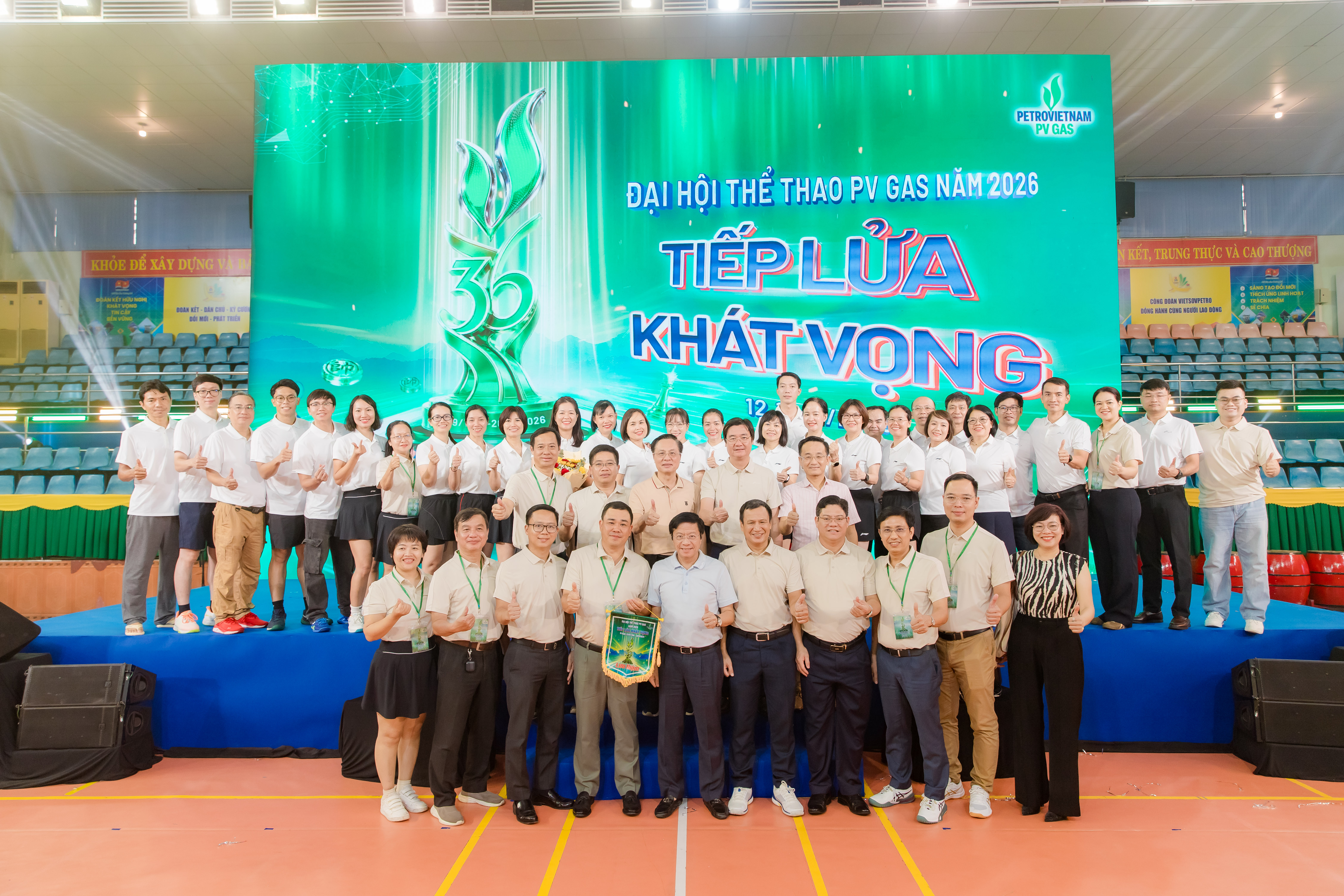Đại hội Thể thao PV GAS năm 2026: Lan tỏa tinh thần “Tiếp lửa khát vọng”